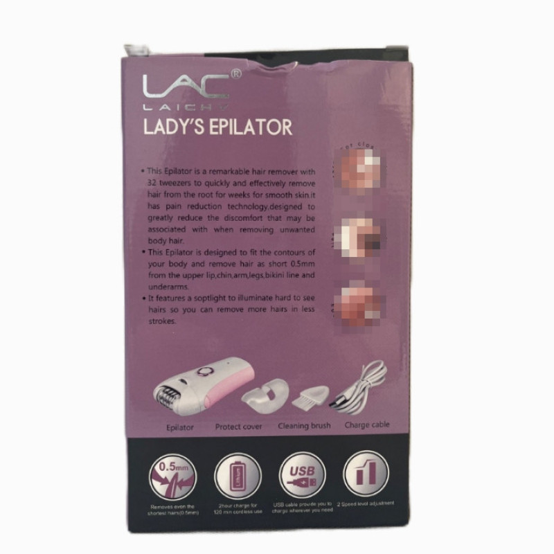 اپیلاتور زنانه شارژی لایچی مدل L-302
