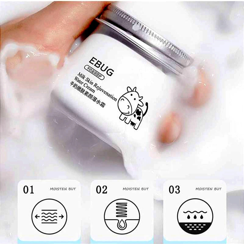 کرم مرطوب کننده و آبرسان ایباگ مدل شیر گاو وزن 80 گرم بسته 12 عددی