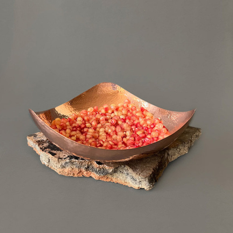 میوه خوری مسی مدل بدون پایه کد ZH339.2