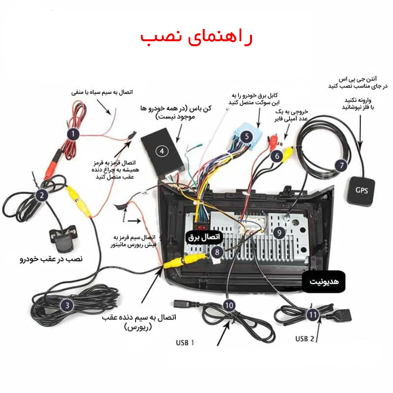 مانیتور اندورید خودرو ریمکس مدل X200 plus مناسب برای پژو 405
