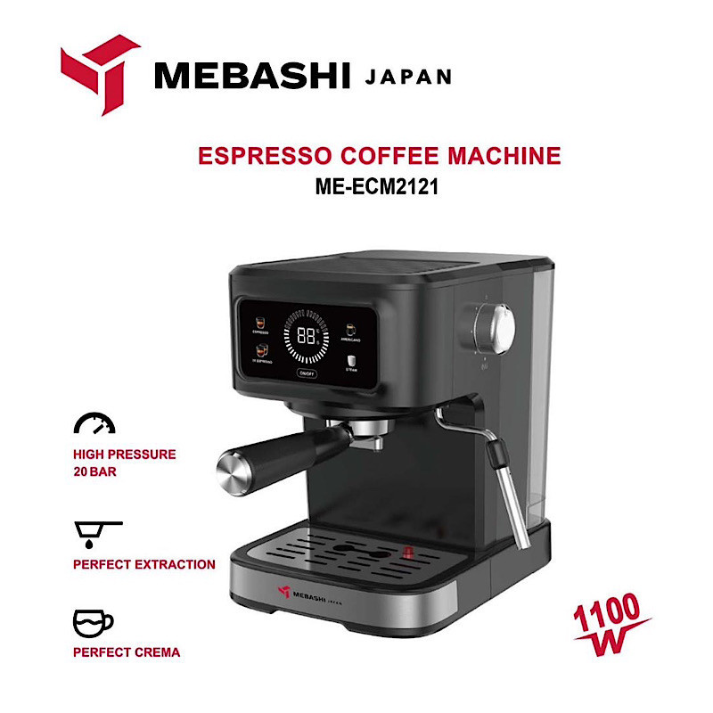 اسپرسو ساز 1500 میلی‌لیتر مباشی مدل ME-ECM2121