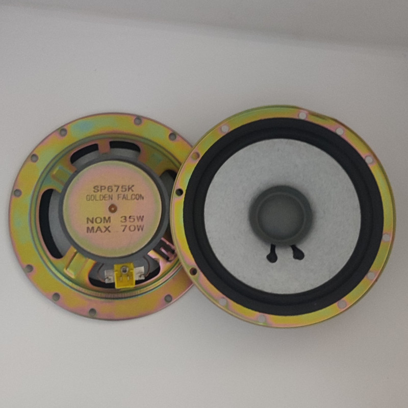 بلندگو خودرو مدل sp675 مناسب برای پژو 405 بسته دو عددی