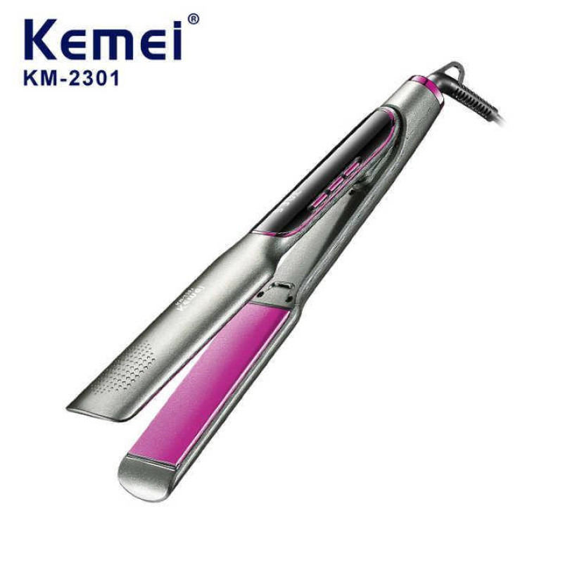 اتو و حالت دهنده ی مو کیمی مدل KM-2301