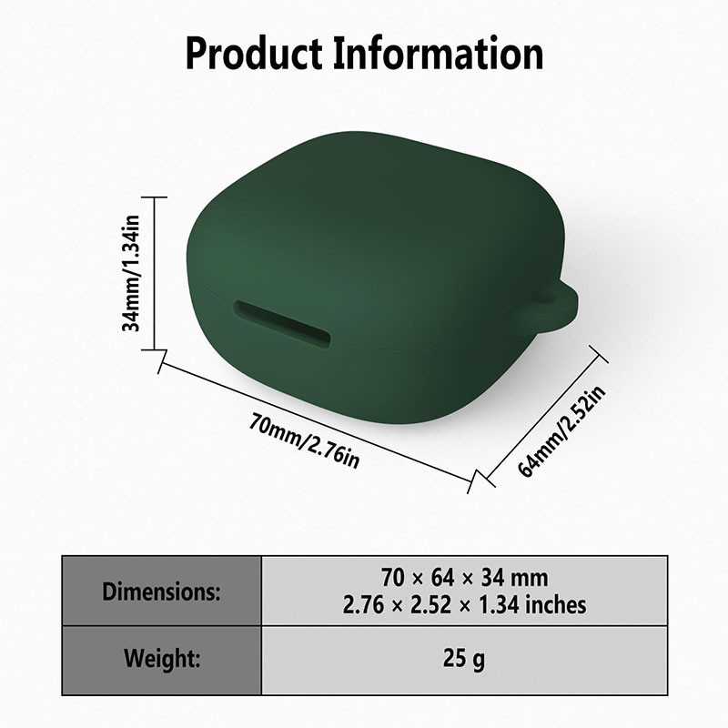 کاور مسیر مدل SilicR مناسب برای کیس هدفون بی سیم انکر Soundcore R60i NC  P31i