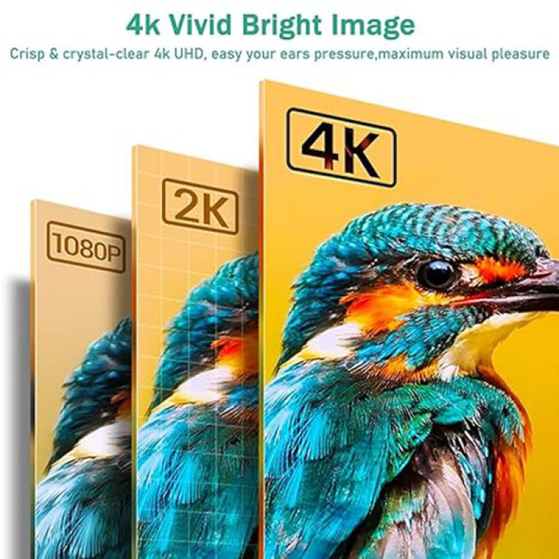 کابل تبدیل Display Port به HDMI مدل UHD 4K طول 1.8 متر
