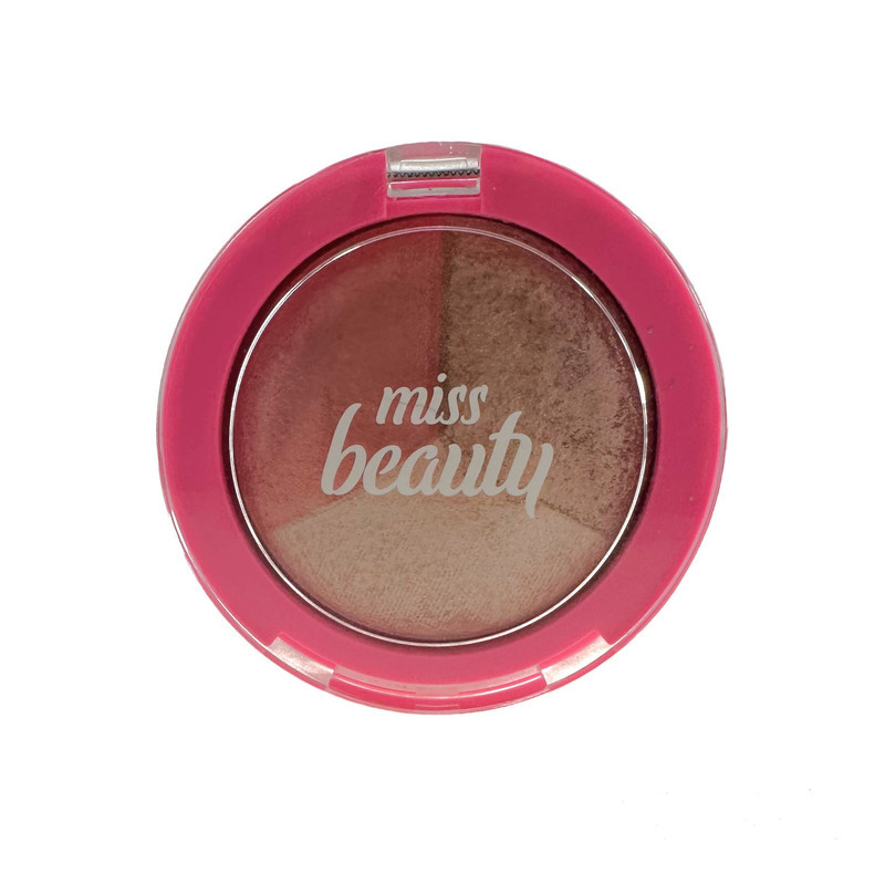 پالت هایلایتر گلدن رز مدل Miss beauty