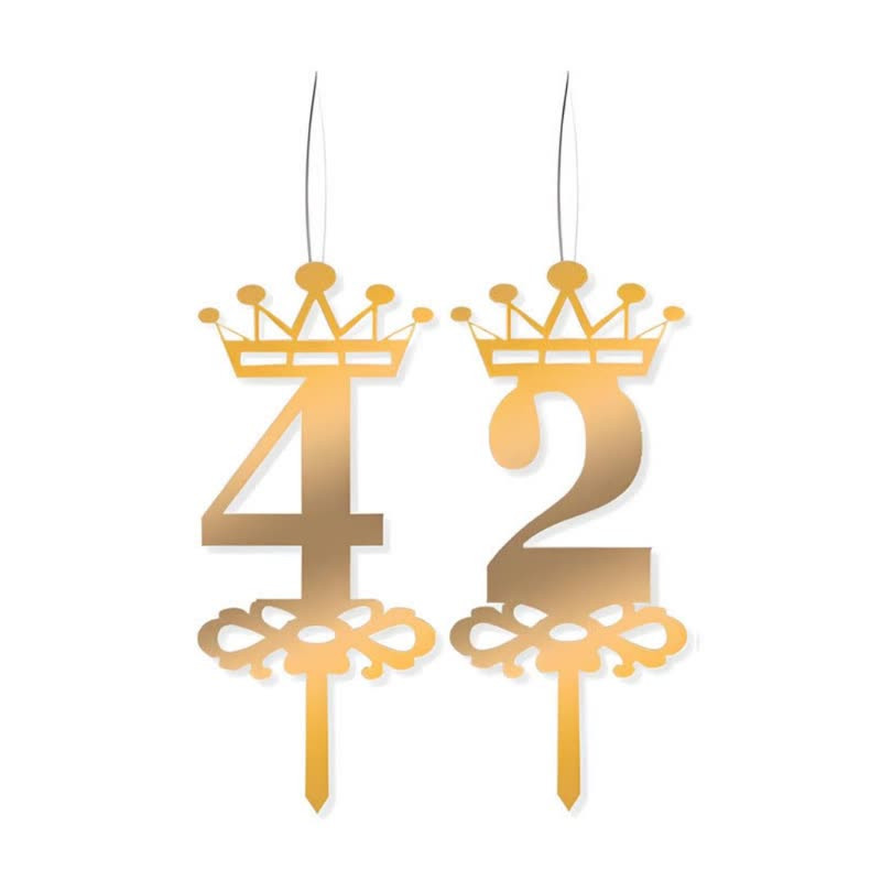 شمع تولد مدل عدد 24 یا 42
