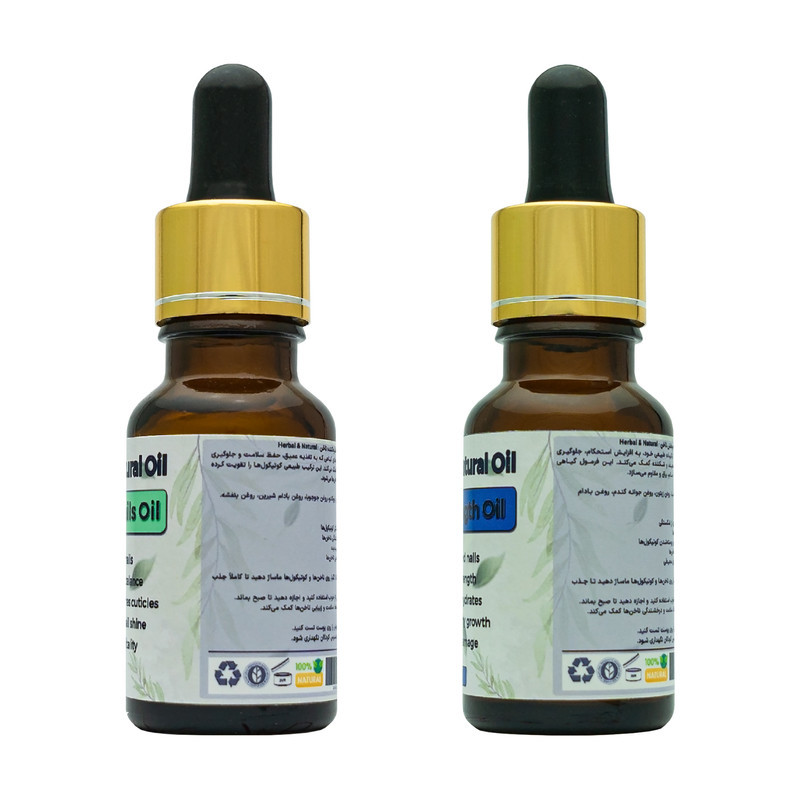 روغن تقویت و استحکام بخش ناخن نچرال مدل +A2 حجم 30 میلی لیتری بسته 2 عددی