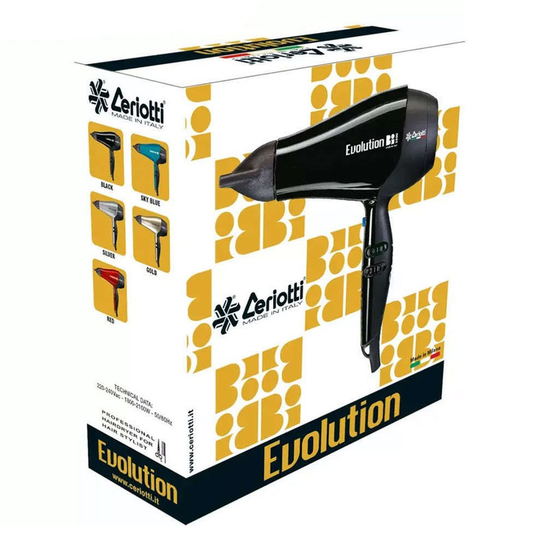 سشوار حرفه‌ای 2500 وات سریوتی مدل Evolution BLDC