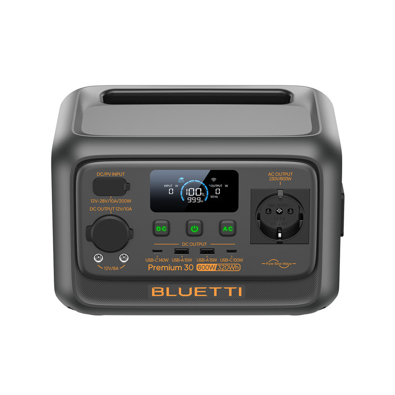 پاور استیشن 600 وات بلوتی مدل Premium 30 V2 ظرفیت 71875 میلی آمپر ساعت