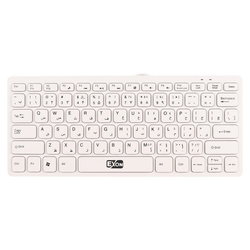 کیبورد اکسون مدل K110، tenkeyless