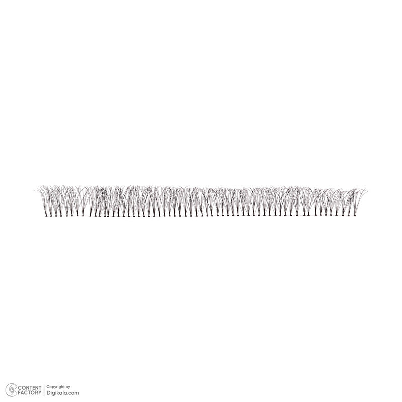 مژه مصنوعی رد چری مدل Classic Cluster Band کد 18 C بسته 10 عددی