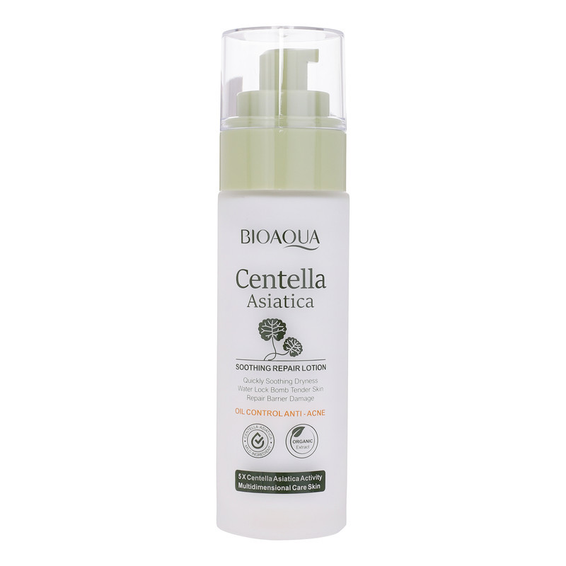 لوسیون ترمیم کننده بایو آکوا مدل Centella Asiatica حجم 80 میلی لیتر