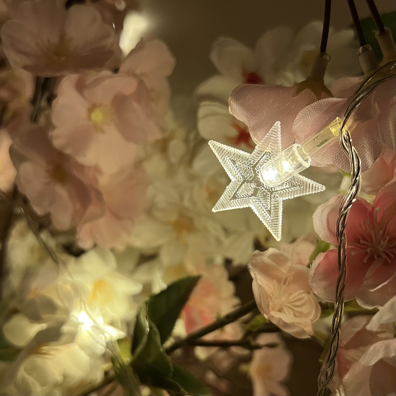 ریسه ال ای دی طرح ستاره کد 01 طول 4 متر