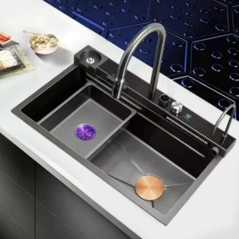 سینک ظرفشویی مدل پیانویی اسمارت پوست ماری 7546 توکار