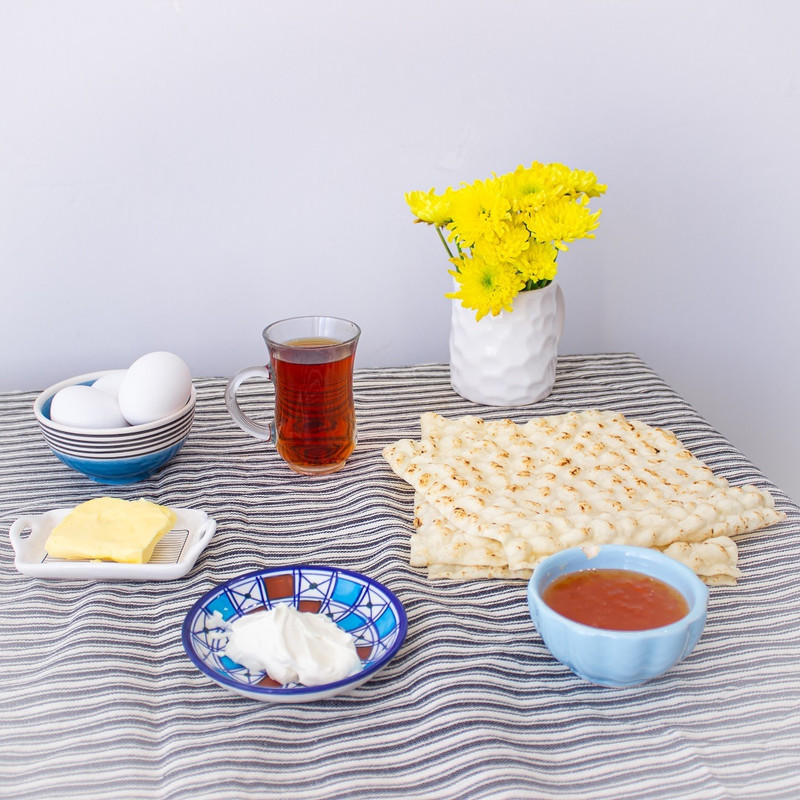 سفره 4 نفره مالمو مدل NP سایز 100×100 سانتی متر مجموعه دو عددی