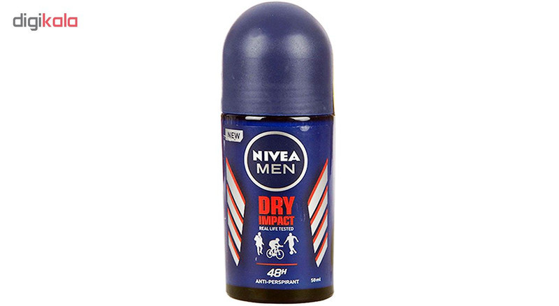 رول ضد تعریق مردانه نیوآ مدل DRY IMPACT حجم 50 میلی لیتر
