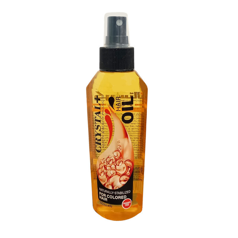 روغن مو کریستال مدل Color hair حجم 100میلی لیتر