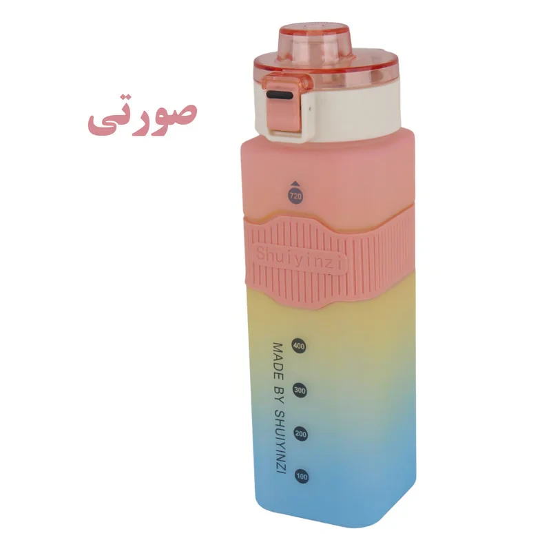 قمقمه ورزشی مدل اکریلیک گنجایش 0.720 لیتر