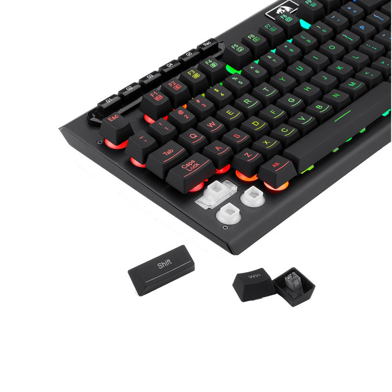 کیبورد مخصوص بازی ردراگون مدل Aditya K513-RGB