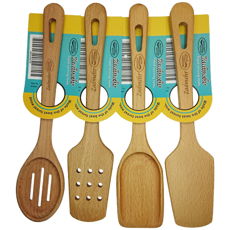 سرویس کفگیر ملاقه 4 پارچه زادمهر مدل k2584