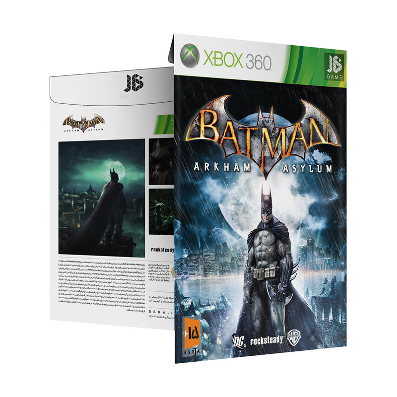 بازی Batman Arkham Asylum مخصوص Xbox 360 نشر جی بی تیم