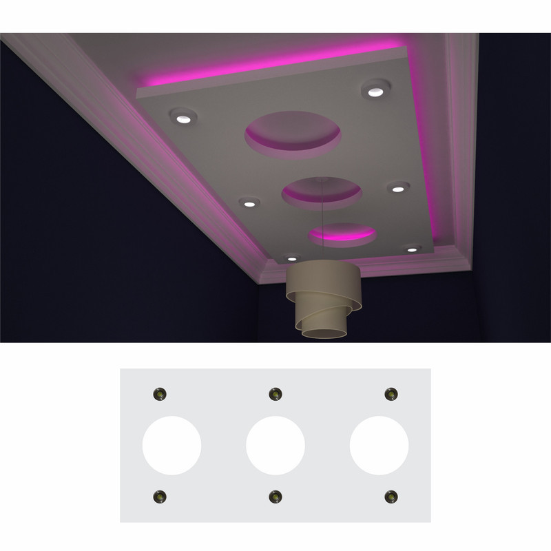 کناف پیش ساخته سقف مدل آرک طرح رویال