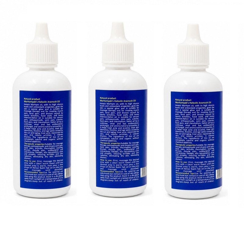 روغن هلکسیر مرهم یاب مدل T02 حجم 80 میلی لیتر مجموعه 3 عددی