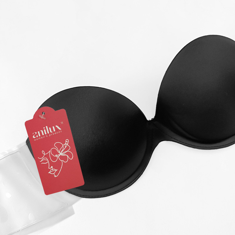 سوتین استراپلس - دکلته (Strapless) بدون بند زنانه آنی لوکس مدل مجلسی چسبی کد 19881s