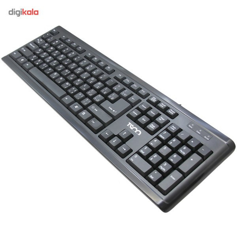کیبورد و ماوس تسکو مدل TKM 8050، سوییچ ممبران، Full-Size