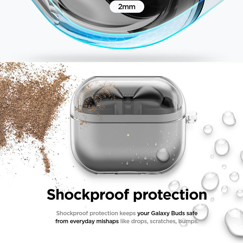 کاور مسیر مدل Soft Clearer مناسب برای کیس هدفون بی سیم سامسونگ Galaxy Buds 3  3 Pro