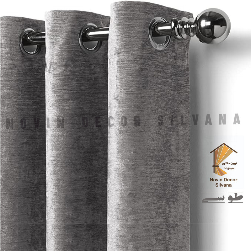 پرده نوین دکور سیلوانا مدل Shanel 280_1 سایز 280 × 140 سانتی متر