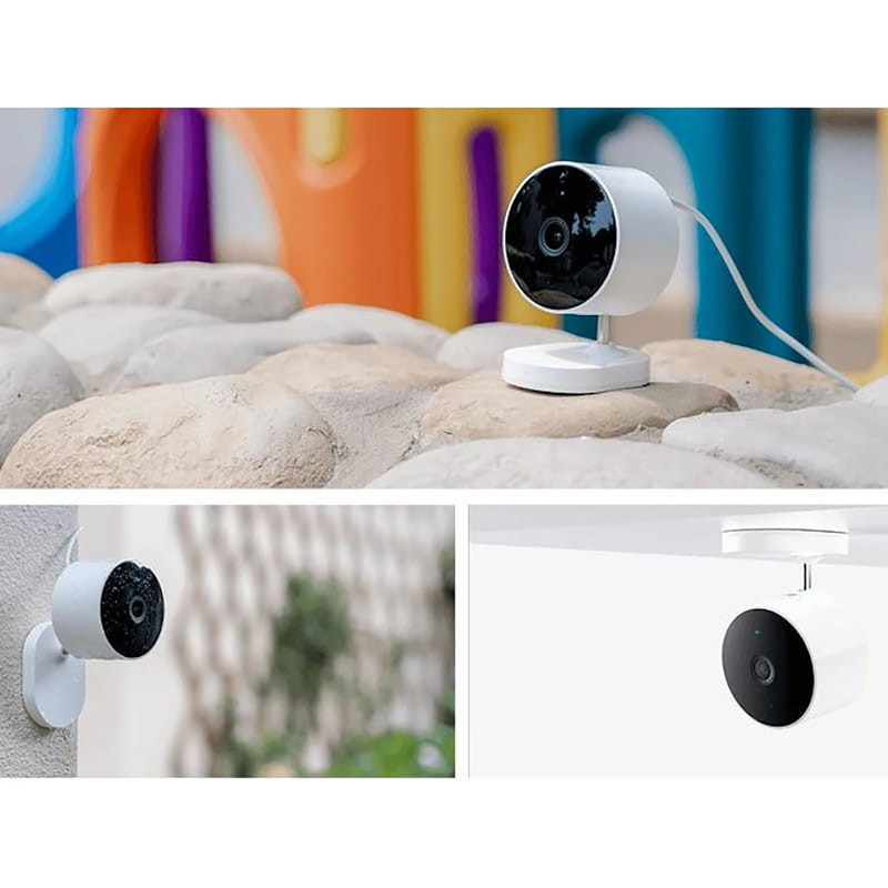 دوربین مداربسته تحت شبکه فضای باز شیائومی مدل AW200 با کیفیت تصویر FHD، استاندارد IP65، دید در شب رنگی با ال‌ای‌دی 940 نانومتری، اتصال بی‌سیم و کنترل از طریق اپلیکیشن و دستیار صوتی