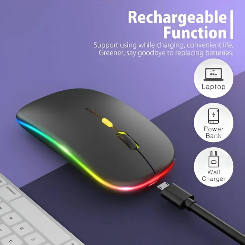 ماوس بی سیم گیمینگ مدل SILENT-W10