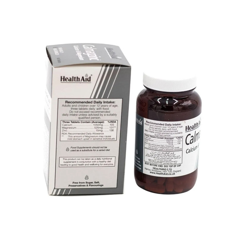 قرص کلمگزینک Health اید بسته 60 عددی