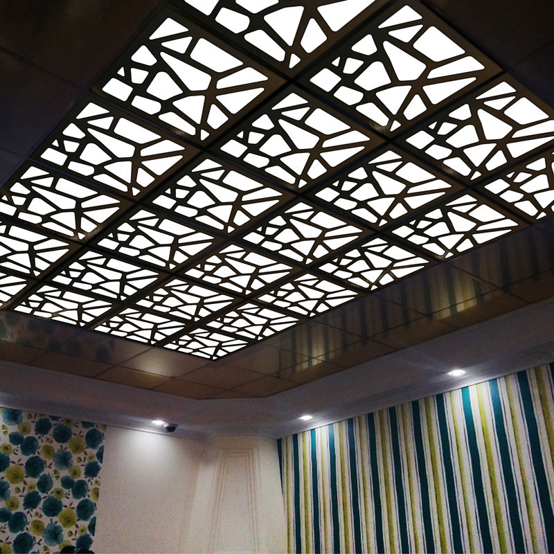 تایل سقفی آسمان مجازی بنی دکو مدل MC46 اندازه 60x60 سانتی متر مجموعه 4 عددی