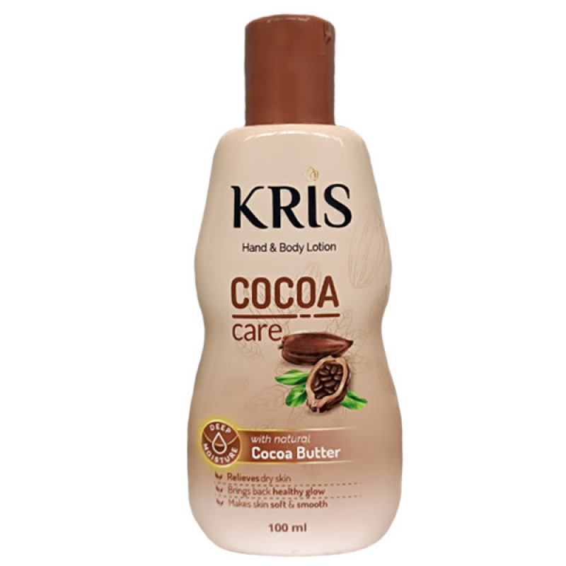 لوسیون بدن کریس مدل COCOA حجم 100 میلی‌لیتر ضد خشکی، مناسب انواع پوست، تامین رطوبت عمقی و حفظ سلامت پوست