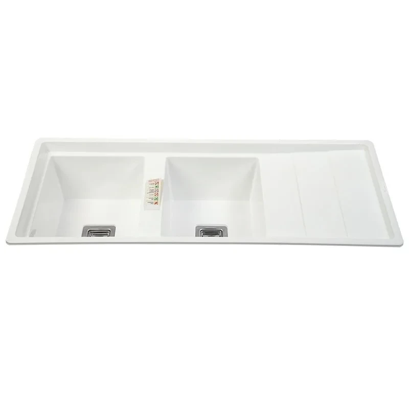 سینک ظرفشویی گرانیت توکار دو لگنه مدل 120S-AKL