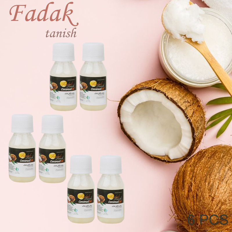 روغن بدن فدک تانیش مدل Coco حجم 50 میلی لیتر مجموعه 6 عددی