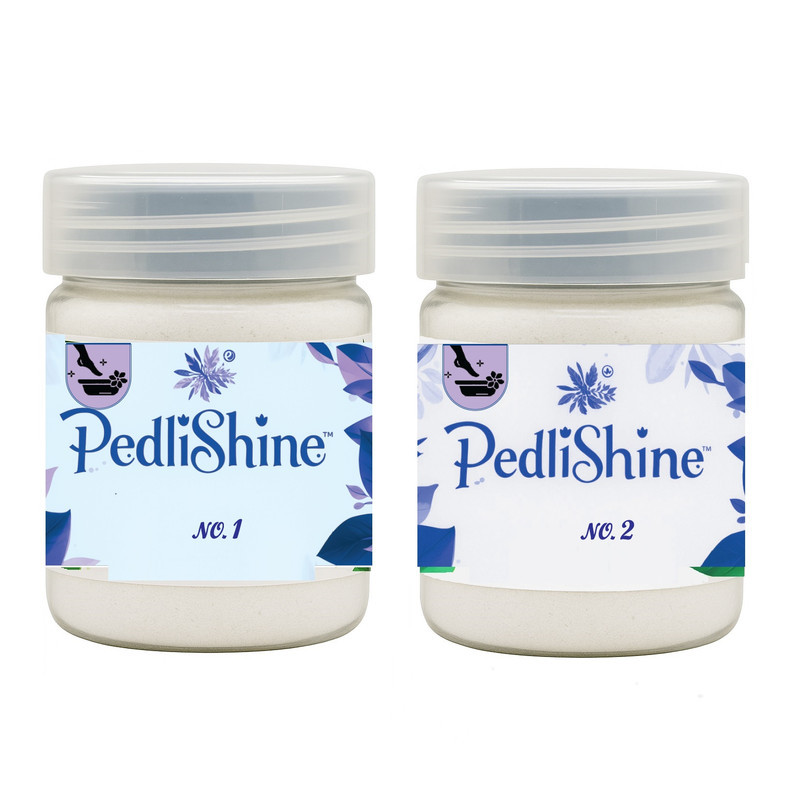 ژل پدیکور پدی شاین مدل 4cl وزن 90 گرم به همراه پودر حلال پدی شاین مدل 4cl وزن 125 گرم بسته 8 عددی