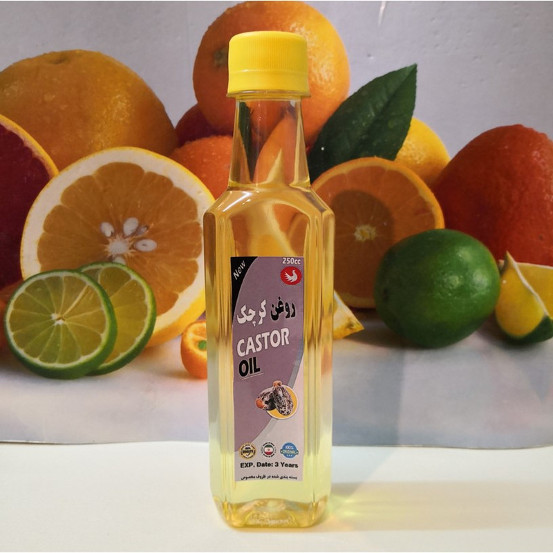 روغن کرچک پامکا مدل پرس سرد حجم 250 میلی لیتر