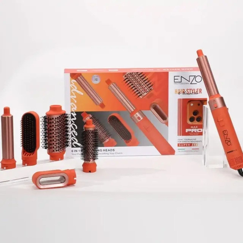 سشوار برس‌دار حالت‌دهنده 1400 وات انزو پروفیشینال مدل EN-6602 6in1