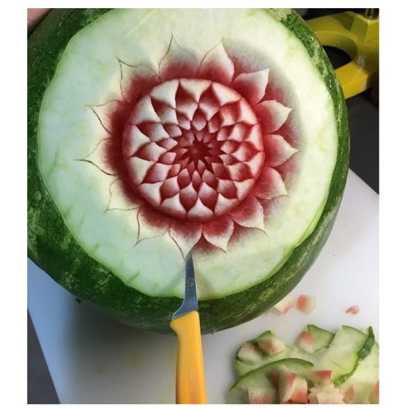 چاقوی میوه آرایی به گز مدل کیچن مجموعه 4 عددی