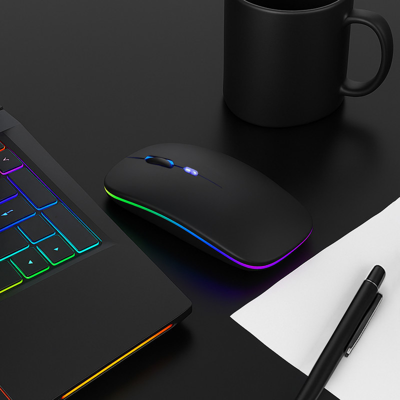 ماوس بی سیم مدل Slim RGB