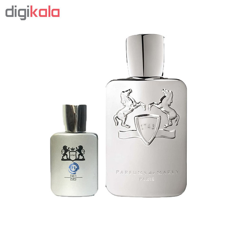 ادو پرفیوم مردانه پرفیوم دو مارلی مدل Pegasus حجم 125 میلی لیتر به همراه عطر جیبی  برند کالکشن مدل PL حجم 25 میلی لیتر