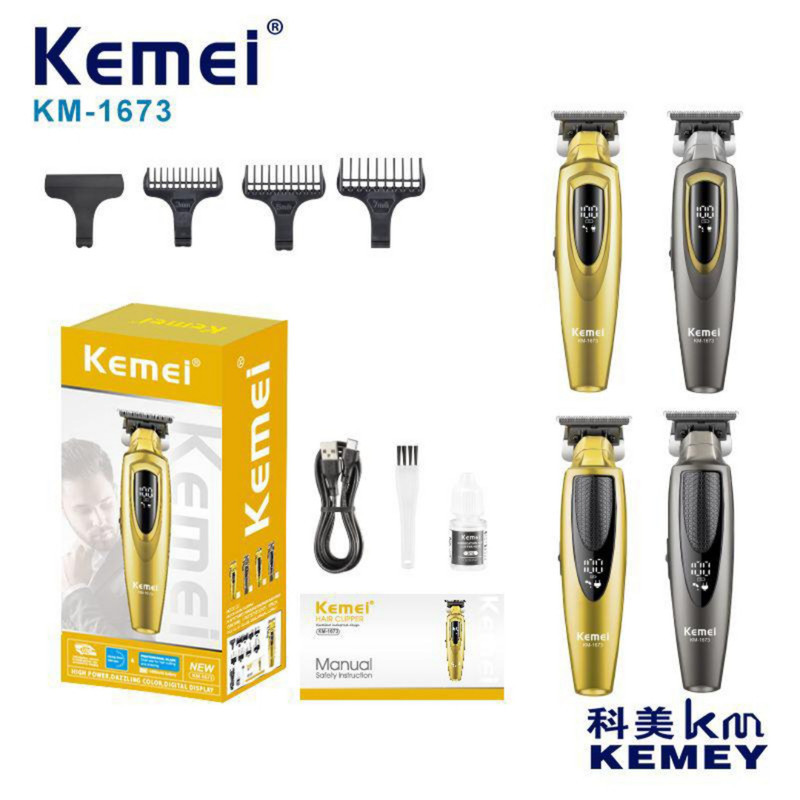 ماشین اصلاح موی سر و صورت شارژی کیمی مدل km-1673