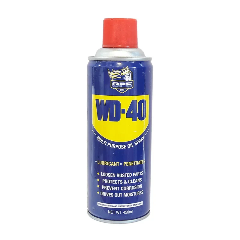 اسپری روان کننده جی پی اس مدل WD-40 حجم 450 میلی لیتر
