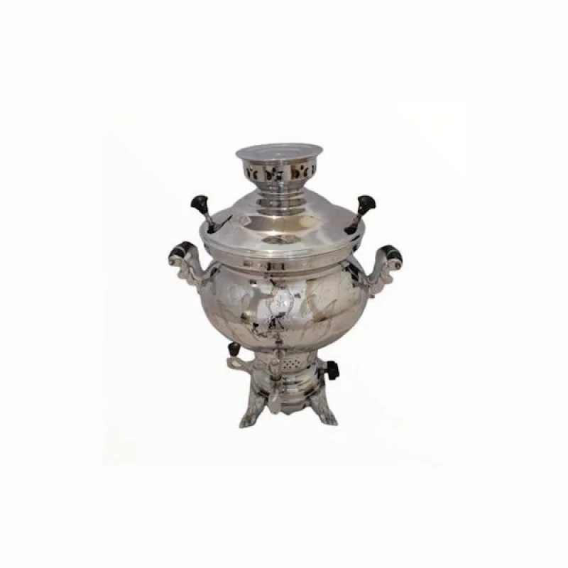 سماور گازی مدل گلستان کد 802 گنجایش 8 لیتر