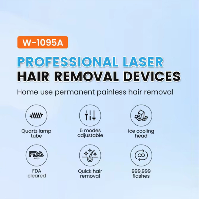 لیزر موهای زائد بدن اینزا مدل W-1095B