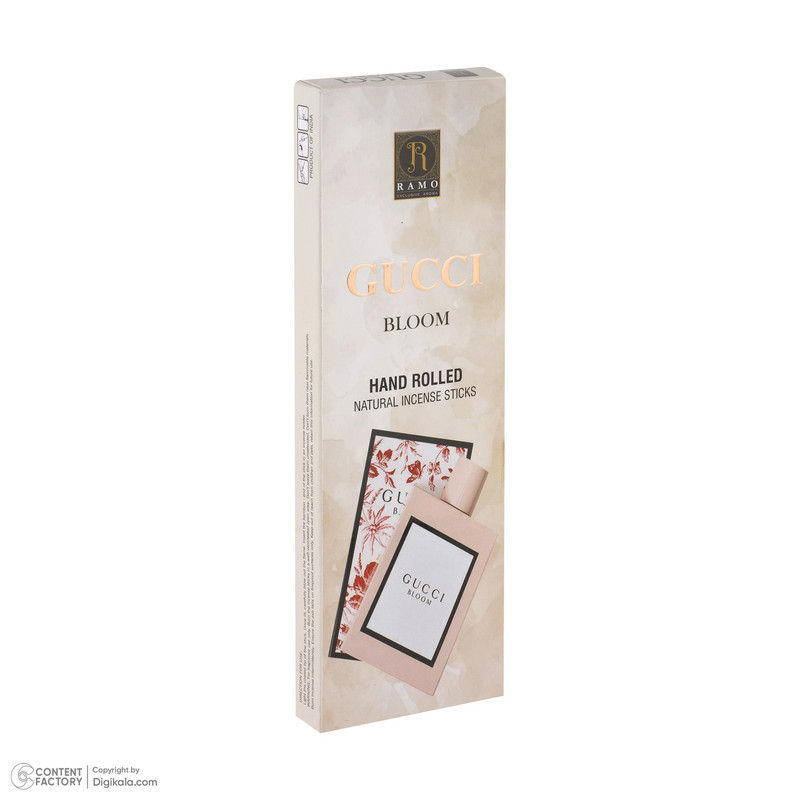 عود رامو مدل 004 رایحه ادکلن GUCCI BLOOM بسته 20 عددی